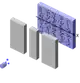Double-slit experiment diagram